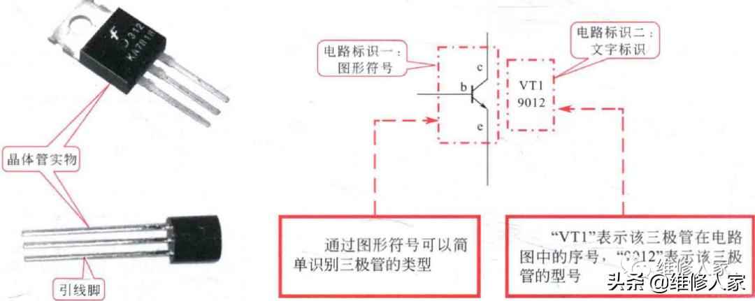 电工电路图中二极管、三极管的符号标识全解 电工电路图中二极管、三极管的符号标识全解